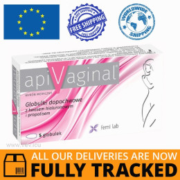 Apivaginal Globules 5 Pieces — Made in Poland — Free Delivery
