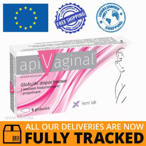 Apivaginal Globules 5 Pieces — Made in Poland — Free Delivery