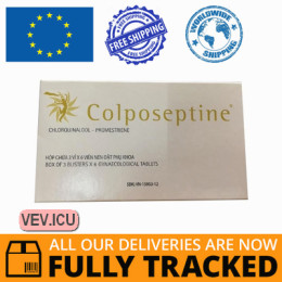 Colposeptine 18 vaginal tablets — Made in Netherlands — Free Delivery