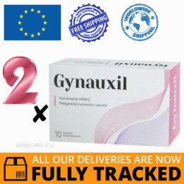 2 x GYNAUXIL 10 GLOBULES — MADE IN POLAND — FREE SHIPPING
