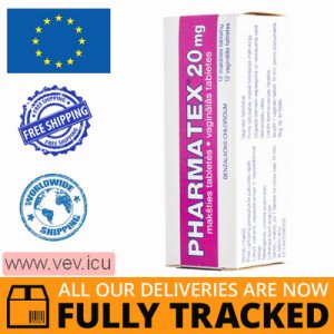 Pharmatex 20mg, 12 vaginal tablets — Made in France — Free Delivery Pharmatex 20mg, 12 vaginal tablets — Made in France — Free Delivery