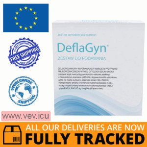 DeflaGyn, vaginal gel, 150 ml + 2 disposable applicators — Made in Czech Republic — Free Delivery