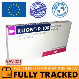 Klion-D 100, 10 vaginal tablets — Made in Hungary — Free Delivery
