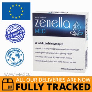 ZENELLA MED VAGINAL TABLETS 14 PCS — MADE IN POLAND — FREE SHIPPING
