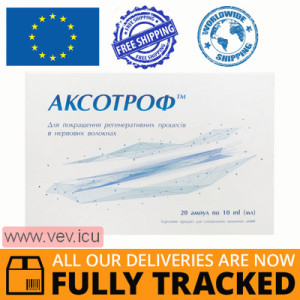 Axotroph, internal solution, 10ml x 20 ampoules — Made in Portugal — Free Delivery