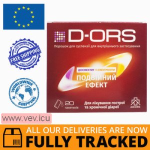 D-ORS, powder 20 sachets — Made in Spain — Free Delivery 