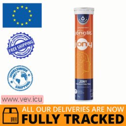 Jonolit Jony, electrolytes 20 effervescent tablets— Made in Poland — Free Delivery
