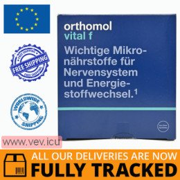 Orthomol Vital F, vitamin complex for women's health grapefruit granules + tablets + capsules for a course of taking 30 days — Made in Germany — Free Delivery 