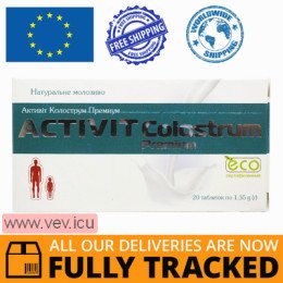 Activit Colostrum 20 tablets — Made in Romania — Free Delivery