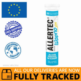 ALLERTEC WAPNO PLUS 20 TABS - MADE IN POLAND - FREE SHIPPING