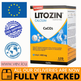 Litozin Calcium, 120 tablets — Made in Norwegia — Free Deliver