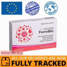 Richter FerroBio 40 tablets — Made in Belgium — Free Delivery
