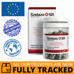 SZELAZO + SR 60 CAPS - MADE IN POLAND - FREE SHIPPING 
