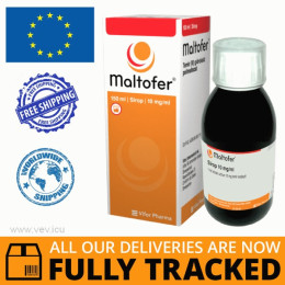 MALTOFER SYRUP 10MG/ML 150ML — MADE IN SWITZERLAND — FREE SHIPPING MALTOFER SYRUP 10MG/ML 150ML — MADE IN SWITZERLAND — FREE SHIPPING