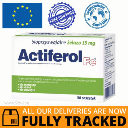 ACTIFEROL FE 15Mg 30 Sachets — Made in Poland — Free Delivery