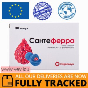 Santeferra 30 capsules — Made in Portugal — Free Delivery