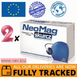 NeoMag Shrinkage 2p x 50 tablets — Made in Poland by Aflofarm — Free Delivery