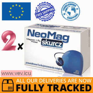 NeoMag Shrinkage 2p x 50 tablets — Made in Poland by Aflofarm — Free Delivery