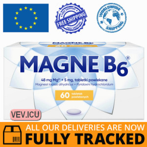 Magne-B6 60 tablets — Made in Poland — Free Delivery