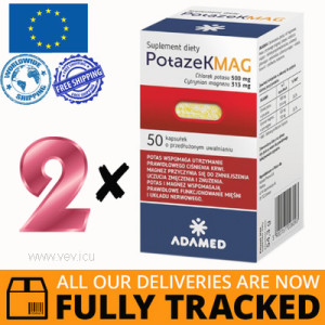 2 x POTAZEK MAG 50 CAPS - MADE IN POLAND - FREE SHIPPING 