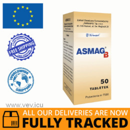 Asmag B, 50 tablets — Made in Poland — Free Delivery Asmag B, 50 tablets — Made in Poland — Free Delivery