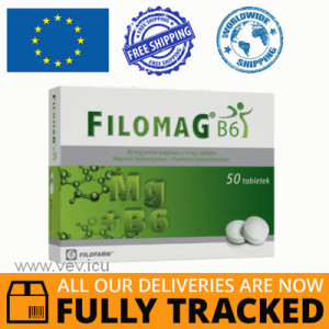 Filomag B6 50 tablets — Made in Poland — Free Delivery
