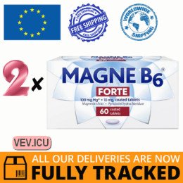 Magne-B6 Forte 2p x 60 tablets — Made in Poland — Free Delivery