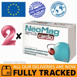 2 x NEOMAG CARDIO 50 TABS - MADE IN POLAND - FREE SHIPPING 