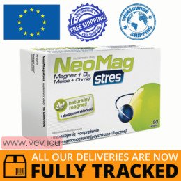NeoMag Stres 50 tablets — Made in Poland by Aflofarm — Free Delivery