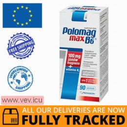 Polomag B6 MAX 90 tablets — Made in Poland — Free Delivery