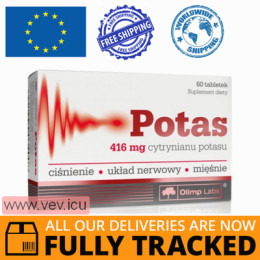 Olimp Potassium, 60 tablets — Made in Poland — Free Delivery