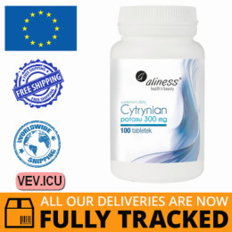 Aliness Potassium Citrate 300, 100 tablets — Made in Poland — Free Delivery