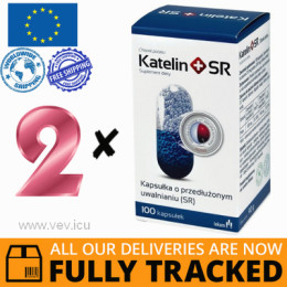 2 x KATELIN+ SR 100 CAPS - MADE IN POLAND - FREE SHIPPING 2 x KATELIN+ SR 100 CAPS - MADE IN POLAND - FREE SHIPPING