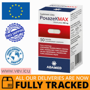 Potazek MAX, 50 capsules — Made in Poland by Adamed — Free Delivery