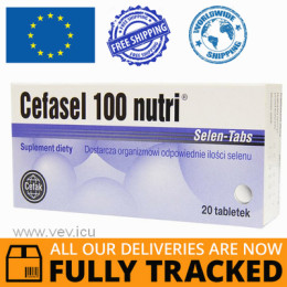 CEFASEL 100 NUTRI 20 TABS — MADE IN GERMANY — FREE SHIPPING