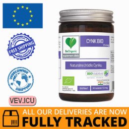 Aliness BeOrganic Cynk Bio 60 tablets — Made in Poland — Free Delivery