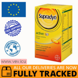 Supradyn Active, with vitamin C, vitamin D3, zinc, 30 tablets — Made in France — Free Delivery