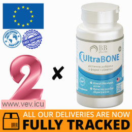 UltraBone with calcium and magnesium 2p x 30 capsules — Made in USA — Free Delivery