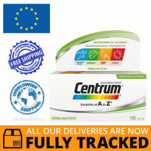 CENTRUM AZ 100 TABS - MADE IN POLAND - FREE SHIPPING 