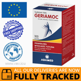 GERIAMOC 100 CAPS - MADE IN POLAND - FREE SHIPPING 