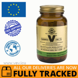 SOLGAR FORMULA VM-75 60 CAPS - MADE IN USA - FREE SHIPPING