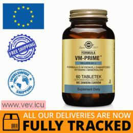 Solgar Formula VM-Prime for 50+, 60 tablets — Made in USA — Free Delivery