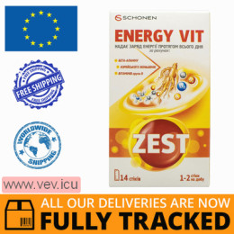 Zest Energy Vit 14 sachets — Made in Italy — Free Delivery