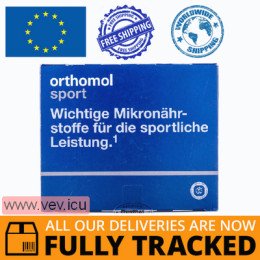 Orthomol Sport + Omega3, vitamin complex for athletes bottle + capsules + tablets for a course of 30 days with vitamin C, D, zinc — Made in Germany — Free Delivery 