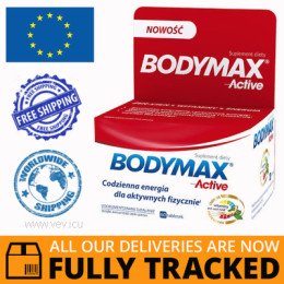 BODYMAX ACTIVE 60 TABS - MADE IN NORWEGIA - FREE SHIPPING 