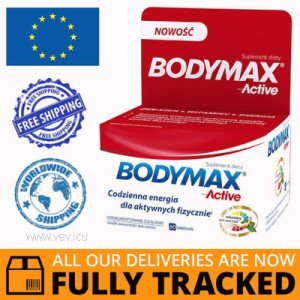 BODYMAX ACTIVE 60 TABS - MADE IN NORWEGIA - FREE SHIPPING 