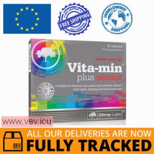 Olimp Vita-min Plus Senior, 30 capsules — Made in Poland — Free Delivery