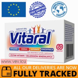 Vitaral, 60 tablets — Made in Canada — Free Delivery
