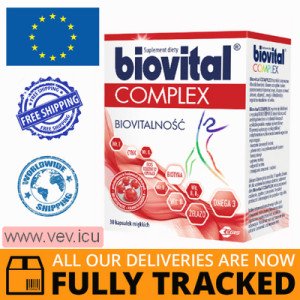 Biovital Complex 90 capsules — Made in Hungary — Free Delivery