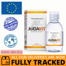Jodavit, iodine 30 mg / l, liquid, 250 ml — Made in Poland — Free Delivery